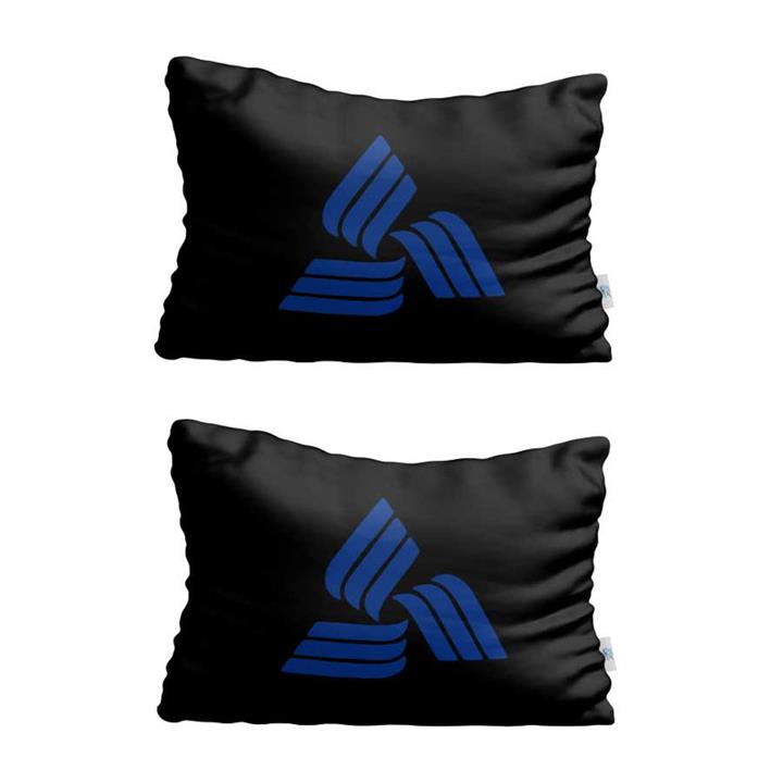 پشت گردنی صندلی خودرو شمسه نگار مدل آرم مجموعه دو عددی